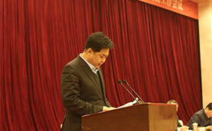 東營全力支持非公有制經(jīng)濟發(fā)展 萬達集團作為全市唯一一家非公企業(yè)代表發(fā)言