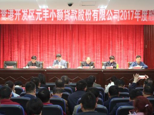 東營(yíng)港開(kāi)發(fā)區(qū)元豐小額貸款股份有限公司2017年度股東大會(huì)圓滿完成