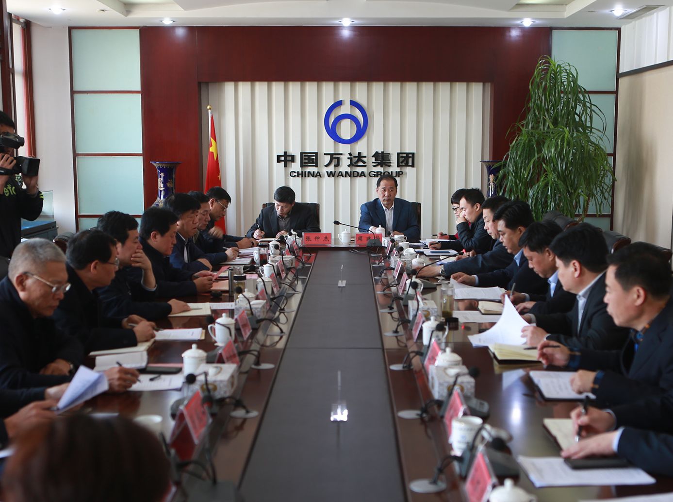 市人大常委會黨組副書記、副主任李金昆到分工聯(lián)系企業(yè)萬達集團調研