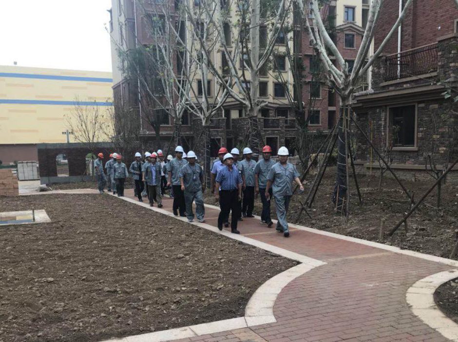 建安公司組織質(zhì)量安全環(huán)保大檢查