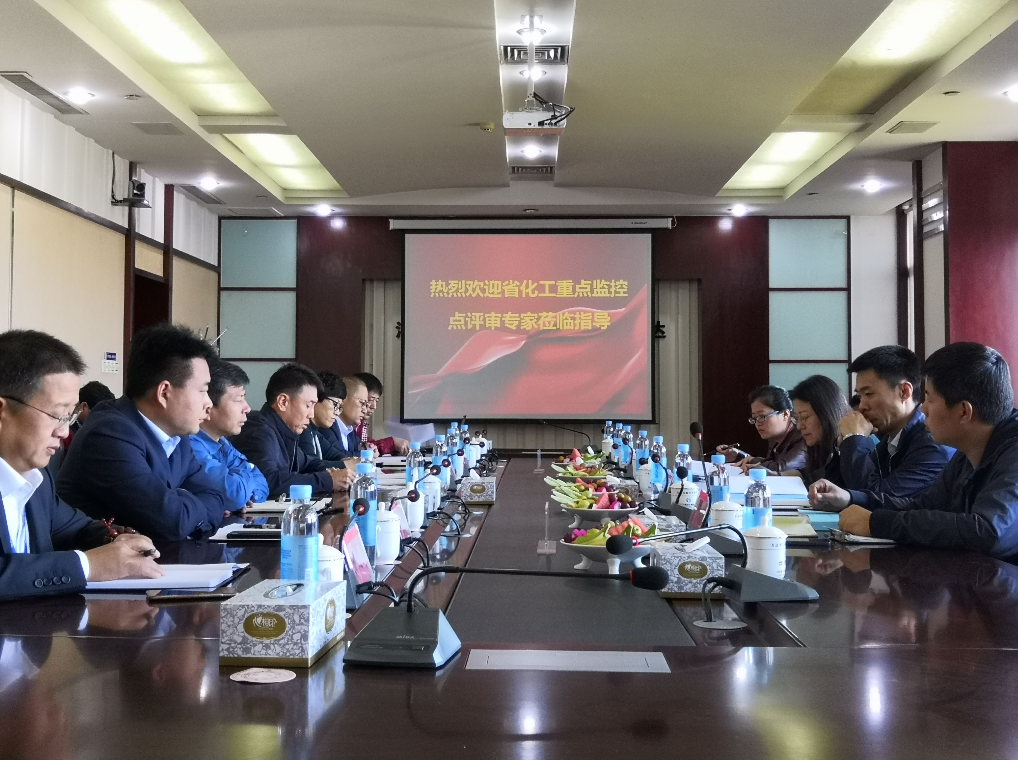 萬達(dá)集團(tuán)省化工重點監(jiān)控點評審會議圓滿完成
